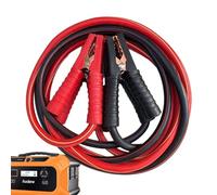 Jumper Cables Heavy Duty - Automotive Battery Starter Tool, Car Boost Kit | Power Wire Clamp Cord Lead Grip Cable Charger Motor Spark Contacts Unit Lug Plug Hook Source Output Device Terminal