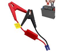 Jumper Cables - PP 32cm | Car Jump Leads with Copper Alligator Clamp, EC5 Plug, Reverse Protection, Vehicle Battery, Roadside Emergency, High Power Battery Connector, Jump Leads