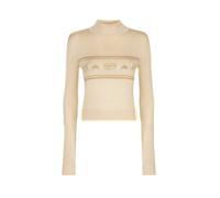 Jumper - female - Chiara Ferragni Collection - Turtlenecks - Beige - S - Knitwear S