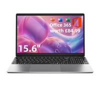 jumper Laptop with Office 365, 15.6 inch HD Display, 4GB RAM 128GB EMMC, Windows 11, 5205U Processor, Dual Stereo Speakers, USB3.0, Portable Laptops for Business, School, and Work