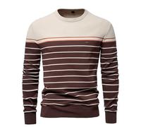 Jumper Man, Men's Crew Neck Jumpers Winter Knitted Plain Classic Sweater Pullover Thick Warm Long Sleeve Sweatshirt Pullover Sweater Tops for Men Cable Knit Jumper for Men