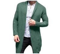 Jumper Men - Loose Cardigan Knitted Coat Border Europe And The United States Muscle Sweater (Gn2 S)