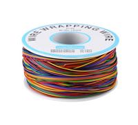 Jumper Wire for Breadboard and PCB 8-Wire 30AWG Tinned Copper Multicolor 0.55mm 280M (P/N B-30-1000)