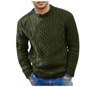 Jumpers for Men Uk, Crew Neck Jumpers for Men Uk Cashmere Knitted Pullover Casual Long Sleeve Sweater Basic Sweatshirt Winter Jumper Pullover Sweater Tops for Men Cotton Jumpers for Men Uk