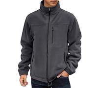 Jumpers for Men UK, Jumper, Hoodies Men, 1/4 Zip Long Sleeve Mens, Mens Full Zip Fleece, Sweaters, Hoody, Work Tops, Winter Jumper, Represent Hoodie, Knitwear, Men's Winter Jumpers Grey