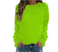 Jumpers for Women UK Clearance Casual Lightweight Loose Sweatshirts Casual Elegant Crew Neck Plain Pullover Long Sleeve Autumn Winter Basic Sweatshirt for Work Office