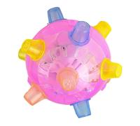 Jumping Activation Ball For Dogs - 2025 Jumping Activation Toy,Active Rolling Dog Toy With Lights And Music, Interactive Pet Bouncy Ball For Indoor And Outdoor Play