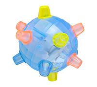 Jumping Activation Ball for Dogs - Colorful Glowing Dog Bouncing Ball | Pet Ball Toy for Enrichment & Puzzle Play | Interactive Dog & Cat Playing Ball | Perfect for Indoor & Outdoor Activities
