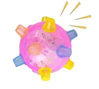 Jumping Activation Ball - Pet Glowing Bouncing Ball Toy, Moving Dancing Dog Balls | Glowing Elastic Balls For Your Pup With Ease. With Simple Instructions, You Can Have Furry Friend Chasing