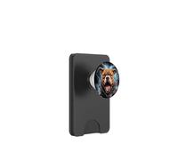 Jumping American Pit Bull Terrier PopSockets PopWallet for MagSafe