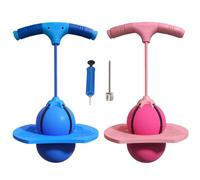 Jumping Ball, Enhanced Family Fun, 32x22x68cm, Balance Bouncing Ball With Pump, Strong Grip Deck Sticks, Enhanced Coordination Tool, For Boy Girl Play Game Fitness Exercise Sport Recreation