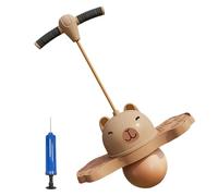 Jumping Ball For With Handle, Cartoon Capybara Design Non-slip For Jumping Bouncing Equipment, Jump Balance Board, Beginners Girls Sports Indoor Outdoor School Park