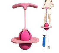 Jumping Ball, Portable Non-Slip Fun Toys with Handle and Pump | Balance Ball Jumping - for Indoor Outdoor Play Exercise Sport Recreation Park