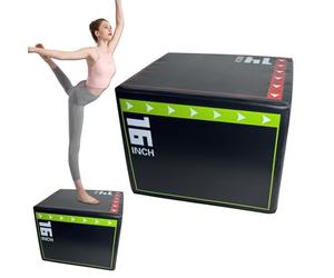 Jumping Box for Training, Shock Insulation Level, Non-Slip, Shock-Proof Plyometric Jump Box, Wear-Resistant Fitness Equipment, Creative Training Supplies for Home, Fitness Fitness in the Home