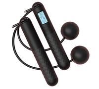 Jumping Counter - Thermoplastic Cordless Skipping, ropelesss Jumps, Fitness Jump, Digital Counting Jumps Rope, Cordless Skipping Ropes For Gym, Exercise Boxing beach body Training Fitness