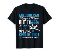 Jumping from a Plane Skydiving Merch Skydiver T-Shirt