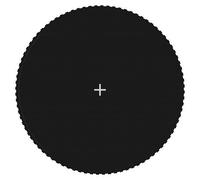 Jumping Mat Black 4.15m Polypropylene 280g/m² UV for 4.57m/15ft Round Trampoline