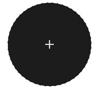 Jumping Mat Fabric Black for Round Trampoline Replacement Multi Sizes vidaXL