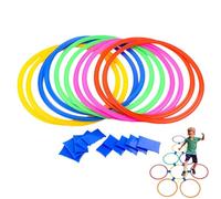 Jumping Math Game - Lesson Kit with Pouf, 15" Panel, Lightweight, Safe, Stable, Portable, Comfortable, Easy to Assemble Play Equipment, Protection Aid | Usati