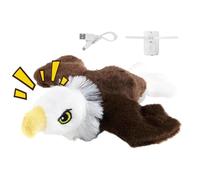 Jumping Moving Bird Cat Toy - Automatic Chirping Bird Cat Toy, Cat Chasing Bird Toy, Interactive Bird Toys For Cats, Simulated Flappy Bird Cat Toys, Cat Toy With Catnip for Bored Indoor Adult Cats