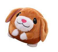 Jumping Rabbit Ball for Dogs - Interactive Plush Ball, Electronic Sound Hopper Rabbit, Washable Toy, Bouncing Ball Fun for Puppies Dogs, Indoor Entertainment Chew Toy