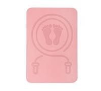 Jumping Rope Mat - 60 cm Optimum Grip on the Ground | Shock Absorbing Jumping Mat with Aqua Pattern, Ideal for Home Gym and Protection of Skipping Ropes on Bob Floor