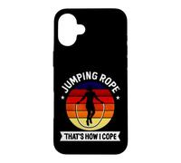 Jumping Rope that's how I cope Case for iPhone 16 Plus
