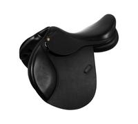 JUMPING SADDLE IN HAMMERED FRENCH LEATHER