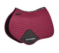 WeatherBeeta Prime Jump Shaped Saddle Pad – Maroon – Full