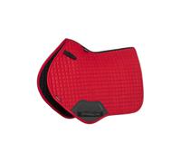 LeMieux Suede Close Contact Saddle Pad Square - Breathable - High Wither - Chilli - Large