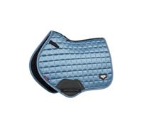 LeMieux Loire Classic Close Contact Saddle Pad Square - High Wither - Breathable - Ice Blue - Large