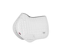LeMieux Loire Classic Close Contact Saddle Pad Square - High Wither - Breathable - White - Large