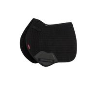 LeMieux Mini Suede Close Contact Square Saddlepad - Black