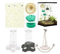 Jumping Spider Accessories Kit 8 Pcs for Climbing and Feeding
