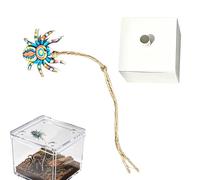 Jumping Spider Accessories Realistic Habitat Toy with Cotton Rope