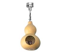 Jumping Spider Cave - Magnetism Naturalistic House for Arachnids | Handmade Gourds with Secure Hideouts & Decorative Habitat Features for Small Reptiles Exotic Pets Terrarium Displays Educational