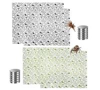 Jumping Spider Climbing Mesh - PVC 50x30cm | Praying Mantis Enclosure Decor | Reptile Toy Net For Keepers Breeders Pet Parents Educators School Project Shelters Shops Home Office Living Room Study