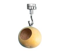 Jumping Spider Decor - Magnetic Natural Gourd Cave, Hidden Spider Shelter, Small Pet Enclosure, Decorative Spider House | Creative Spider Nest For Spider