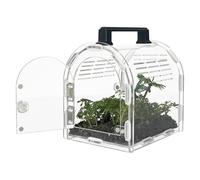 Jumping Spider Enclosure,5.9x4.7x5.5 inch Reptile Tank,Premium Acrylic Tarantula Enclosure - Ideal for Climbing Pets - Secure & Ventilated Terrarium for Lizards, Spiders, Scorpions & More