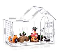 Jumping Spider Enclosure 7. 9 x 5. 9 x 3. 9 Inches Large Acrylic Tarantula Enclosure Reptile Habitat with Handle and Magnetic Door for Reptiles, Amphibians and Spiders