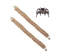 Jumping Spider Enclosure Accessories, 2 Pack Climbing Rope Bridge with Magnets, Braided Rope Bridge for Spiders, Tarantula Enclosure Accessories