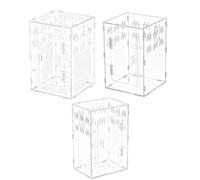 Jumping Spider Enclosure - Acrylic Clear Reptile Habitat Tank | Spider Enclosure, Stick Enclosures | Ideal For Jumping Spiders, Lizards, Geckos,Snake Chameleon Tortoise