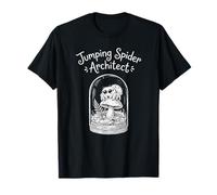 Jumping Spider Enclosure Architect Funny Insects Lovers T-Shirt