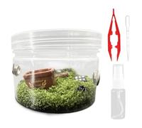 Jumping Spider Enclosure Jumping Spider Terrarium Acrylic Reptile Terrarium Tarantula Enclosure for Small Hermit Crab Snail Critters Bugs Insects Style 3