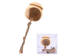 Jumping Spider Enclosure | Real Wooden Craft Jumping Spider Shelter - Wooden Accessory with Suction Cups for Breeding Feeding and Terrarium Decoration