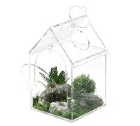 Jumping Spider Enclosure - Spider Terrarium, Spider Terrarium, Leakproof Acrylic, Habitat Insulation Tank, Jumping Spider Terrarium For Family, Friends, Small Animals, Reptiles, Chips