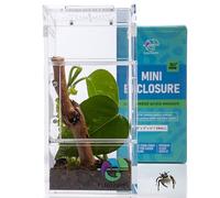 Jumping Spider Habitat, Terrarium Kit - Bug & Spider Cage, Frog & Praying Mantis Enclosure