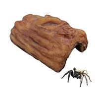Jumping Spider Hide Resin Jumping Spider Habitat Accessories Spiders Hiding Habitat for Tarantula Critters Bugs Small Insects 1 Pack