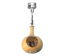 Jumping Spider House, Spiders Enclosure, Magnetic Natural Gourd, 3.54x3.94 inches Safe and Cozy Habitat, Spider Hiding Nest for Pet Owners and Enthusiasts