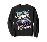 Jumping Spider Is My Spirit Animal Funny Sweatshirt